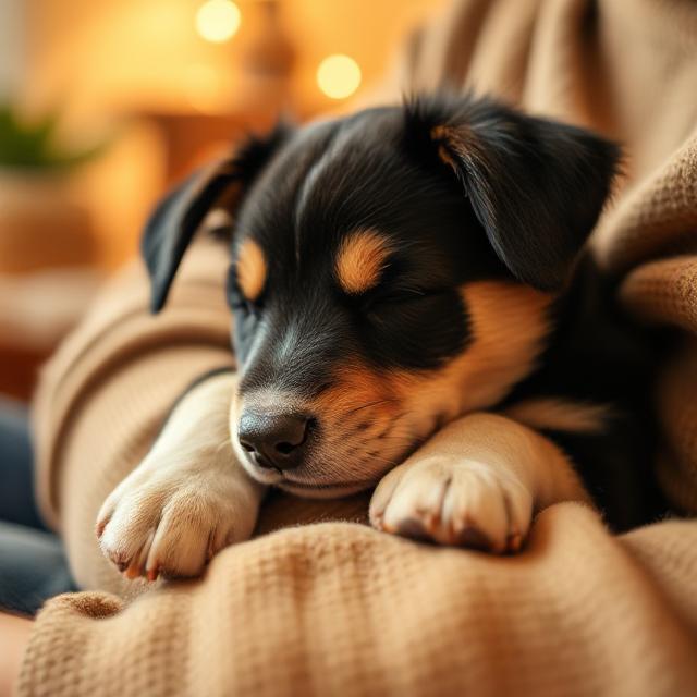 Sleeping puppy